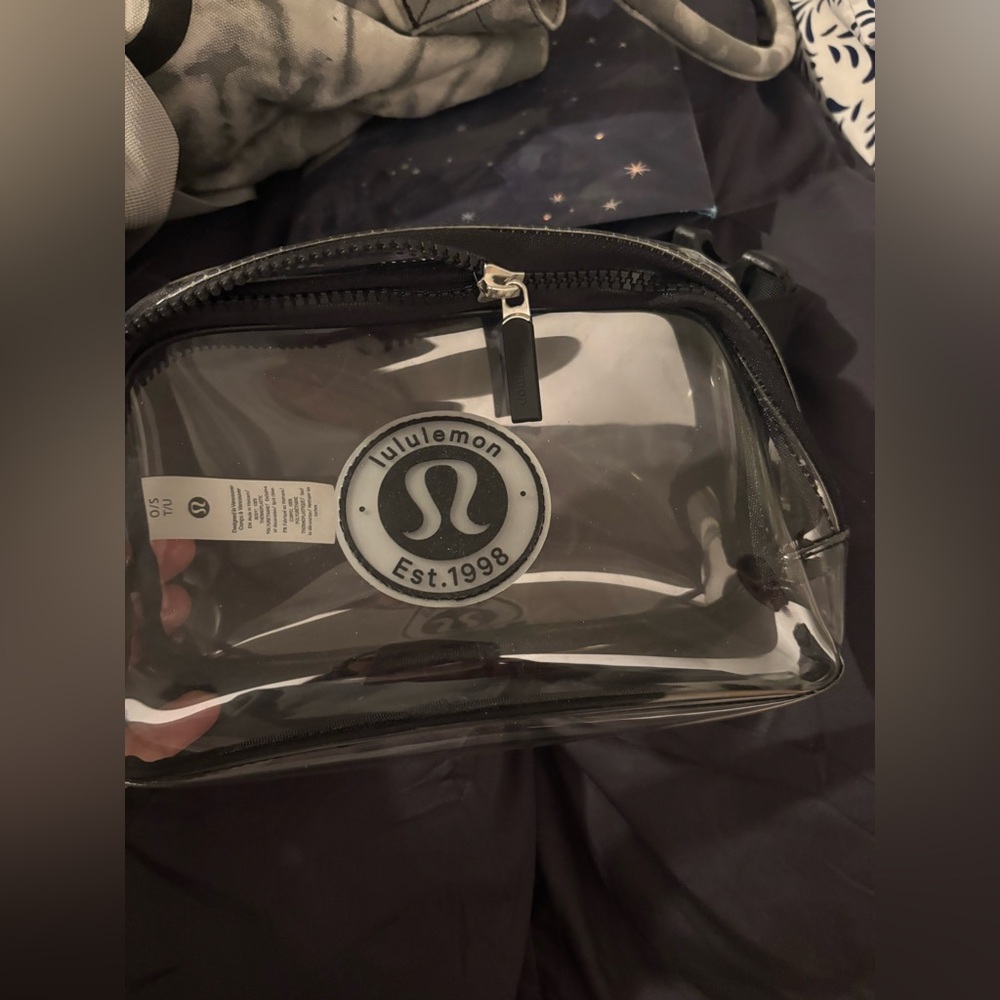 Lululemon transparent belt bag